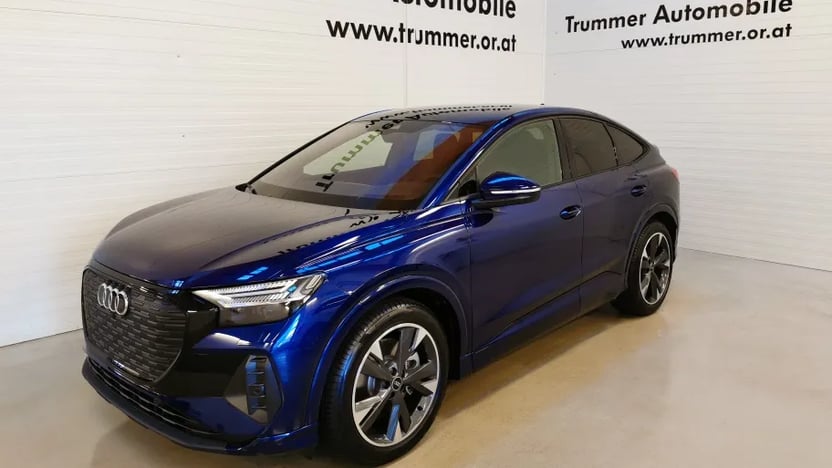 Bild eines Q4 Sportback 50 e-tron quattro business
