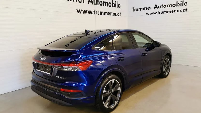 Bild eines Q4 Sportback 50 e-tron quattro business