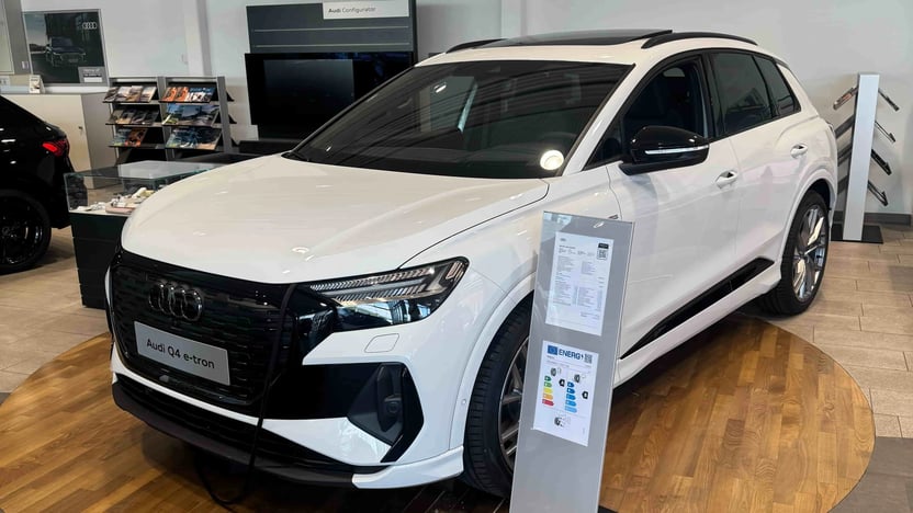 Bild eines Q4 55 e-tron quattro