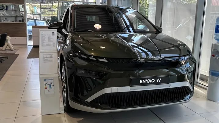 Enyaq 85x képe