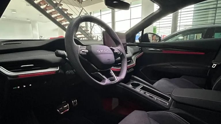 Imagem de um Enyaq Sportline 85 82kW