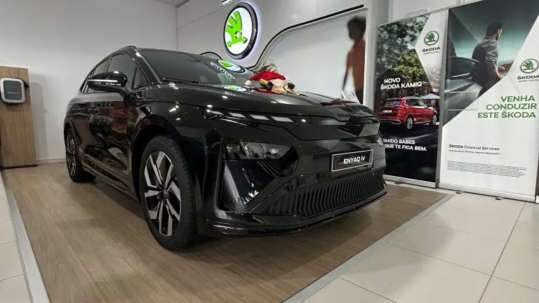 Imagem de um Enyaq Sportline 85 82kW