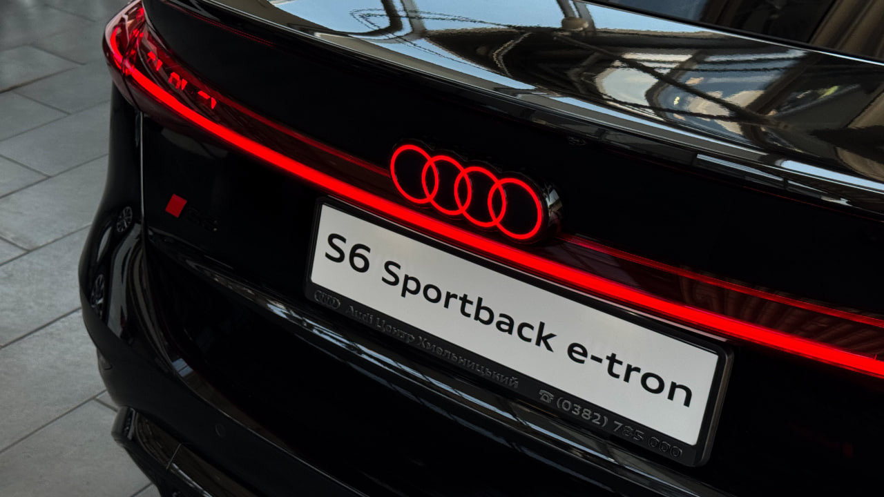 Audi S6 Sportback e-tron
